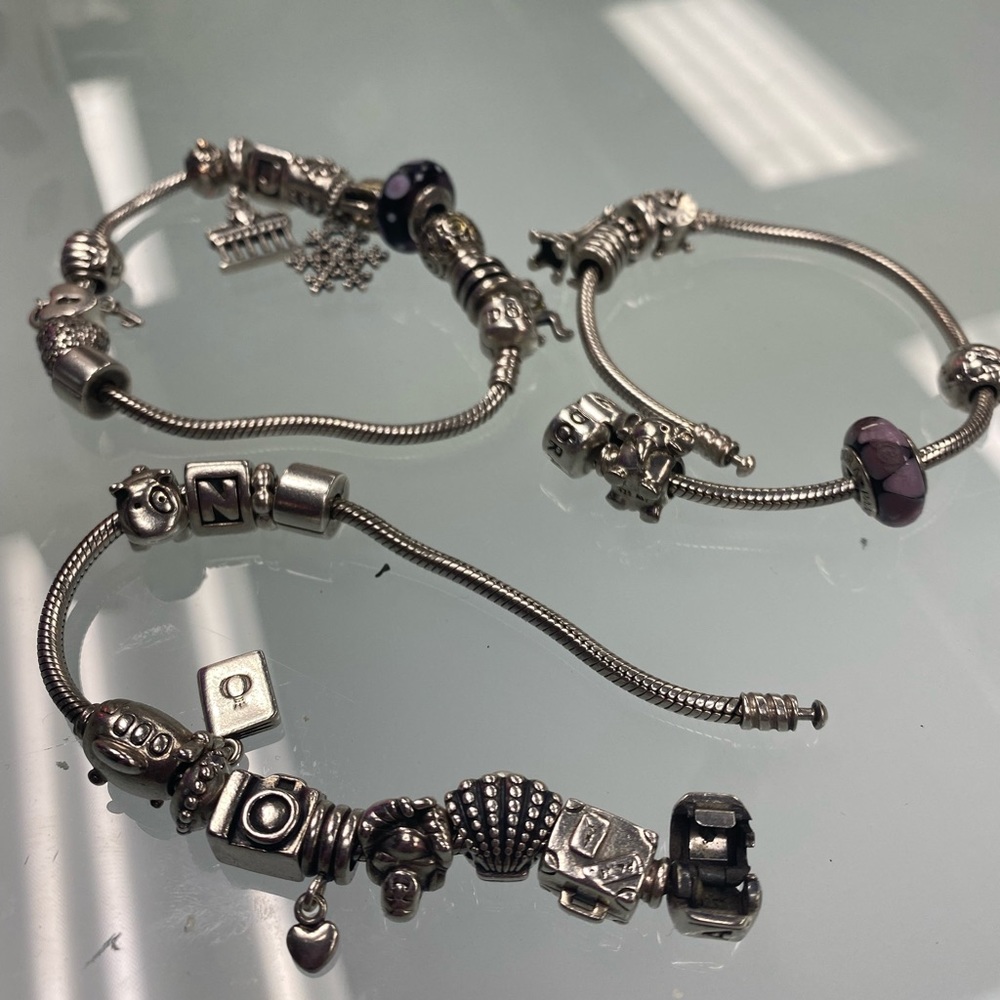 Authentic Pandora with retired charms